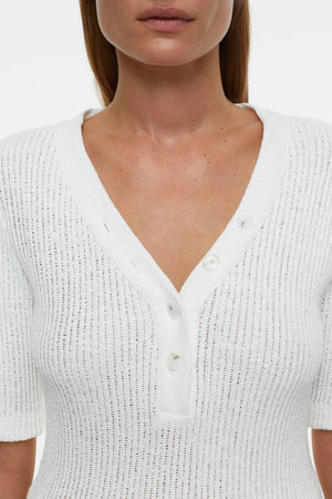 Tee-shirt manches courtes en Coton Blanc CLOSED