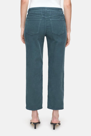 Pantalon milo vlours fin pini green CLOSED