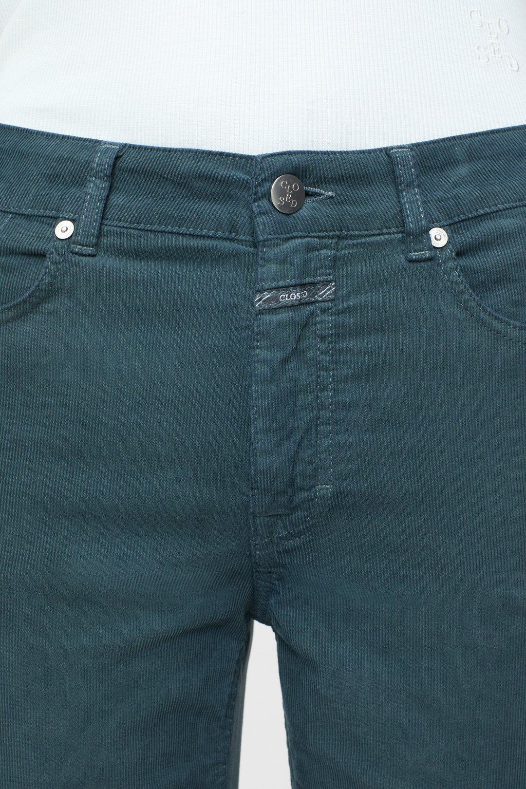 Pantalon milo velours fin pini green CLOSED