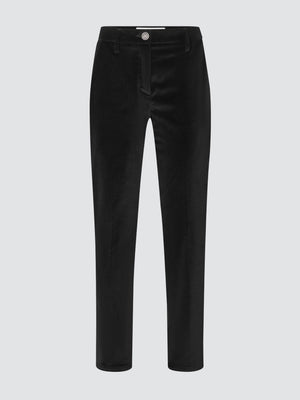 Pantalon en velours noir Marina coton JACOB COHEN