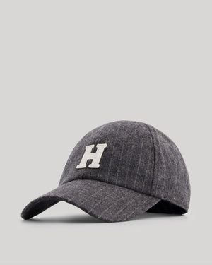 Casquette Femme en laine rayée Grise Cap H HARTFORD