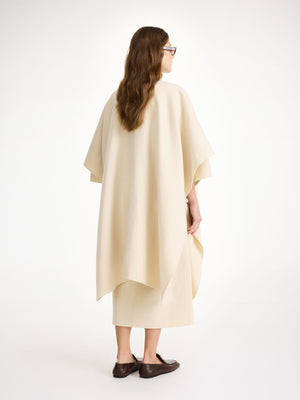 Manteau Cape Robertas en laine BY MALENE BIRGER