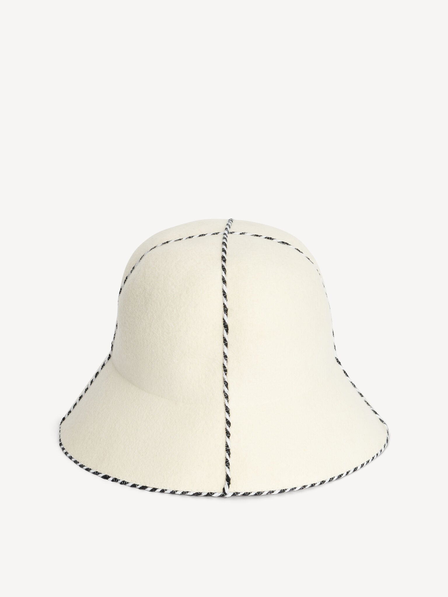 Chapeau Ilmura en laine écru BY MALENE BIRGER