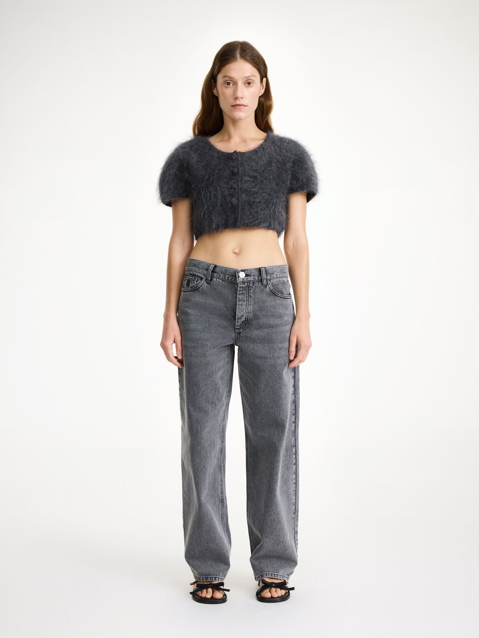 Top zhara jet grey BY MALENE BIRGER