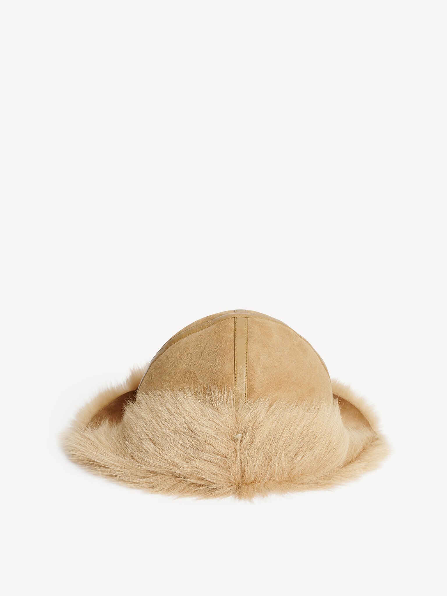 Chapeau sheelan en shearling tannin BY MALENE BIRGER