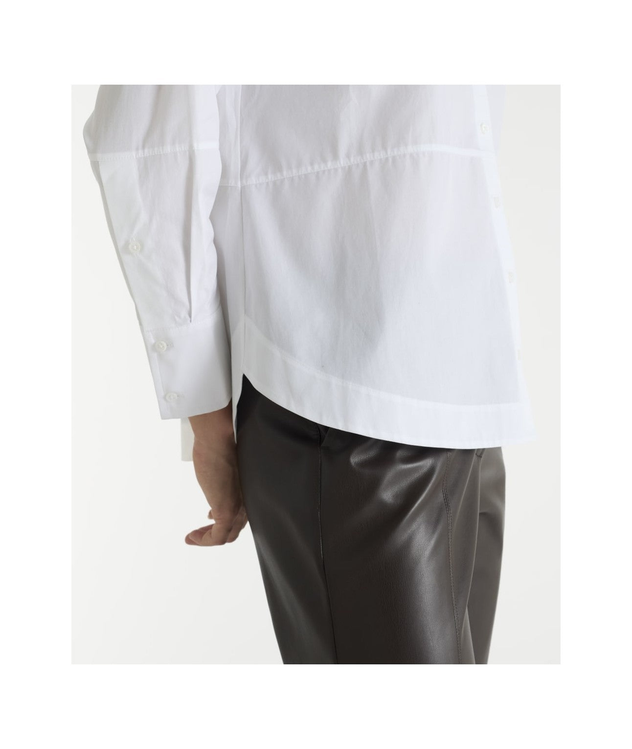 Chemise Sigrid - Blanc optique en Coton HANA SAN