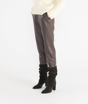 Pantalon Francesco - Choco en Polyester HANA SAN