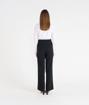 Pantalon Raul - Noir en Polyester HANA SAN