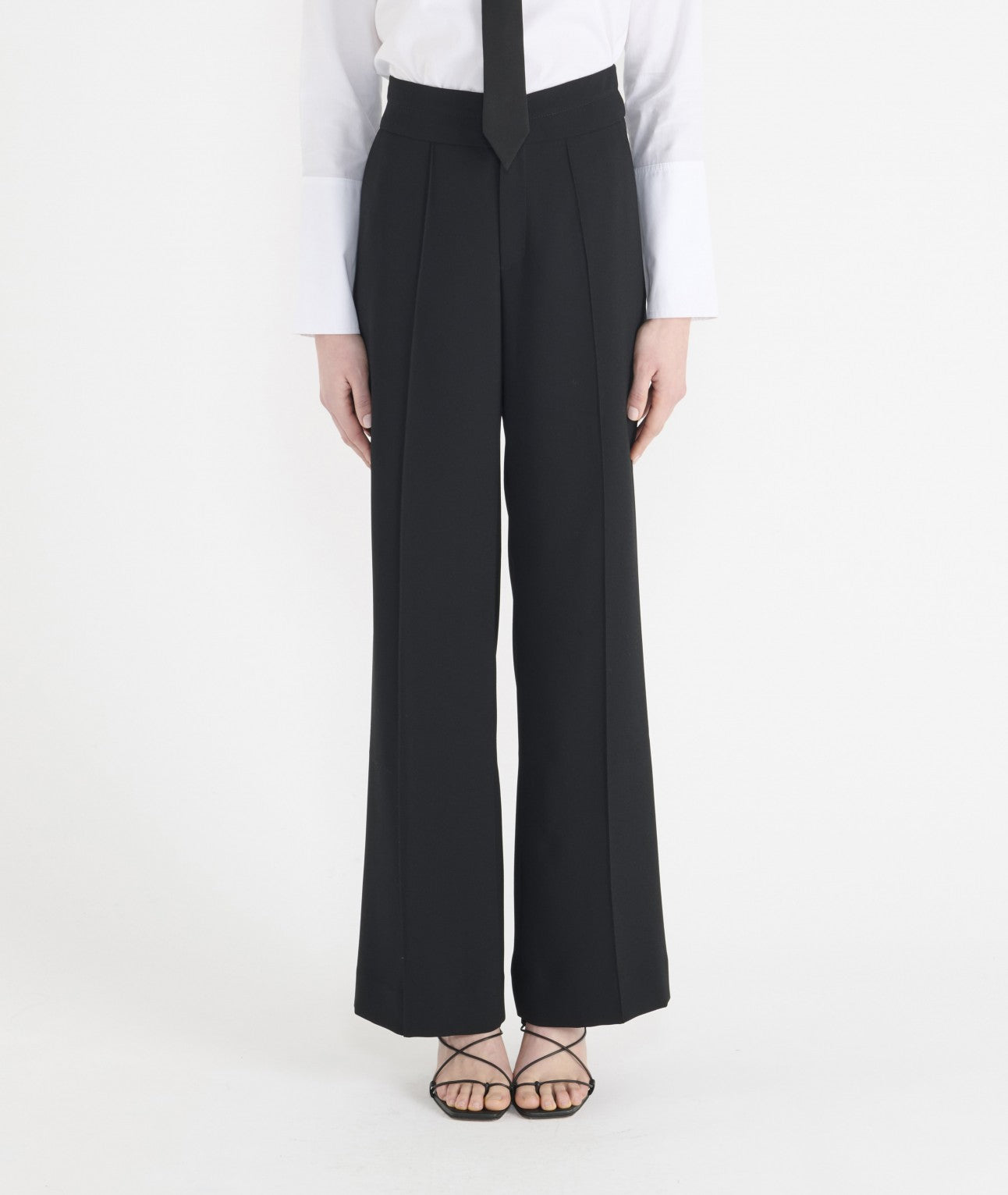 Pantalon Raul - Noir en Polyester HANA SAN