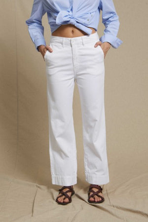 Pantalon robin blanc coton BELLA JONES