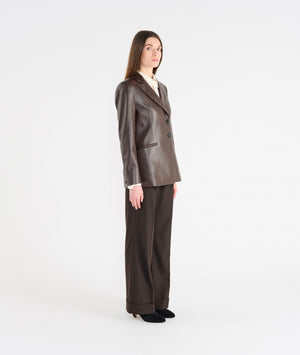 Veste Prisca polyester Choco HANA SAN